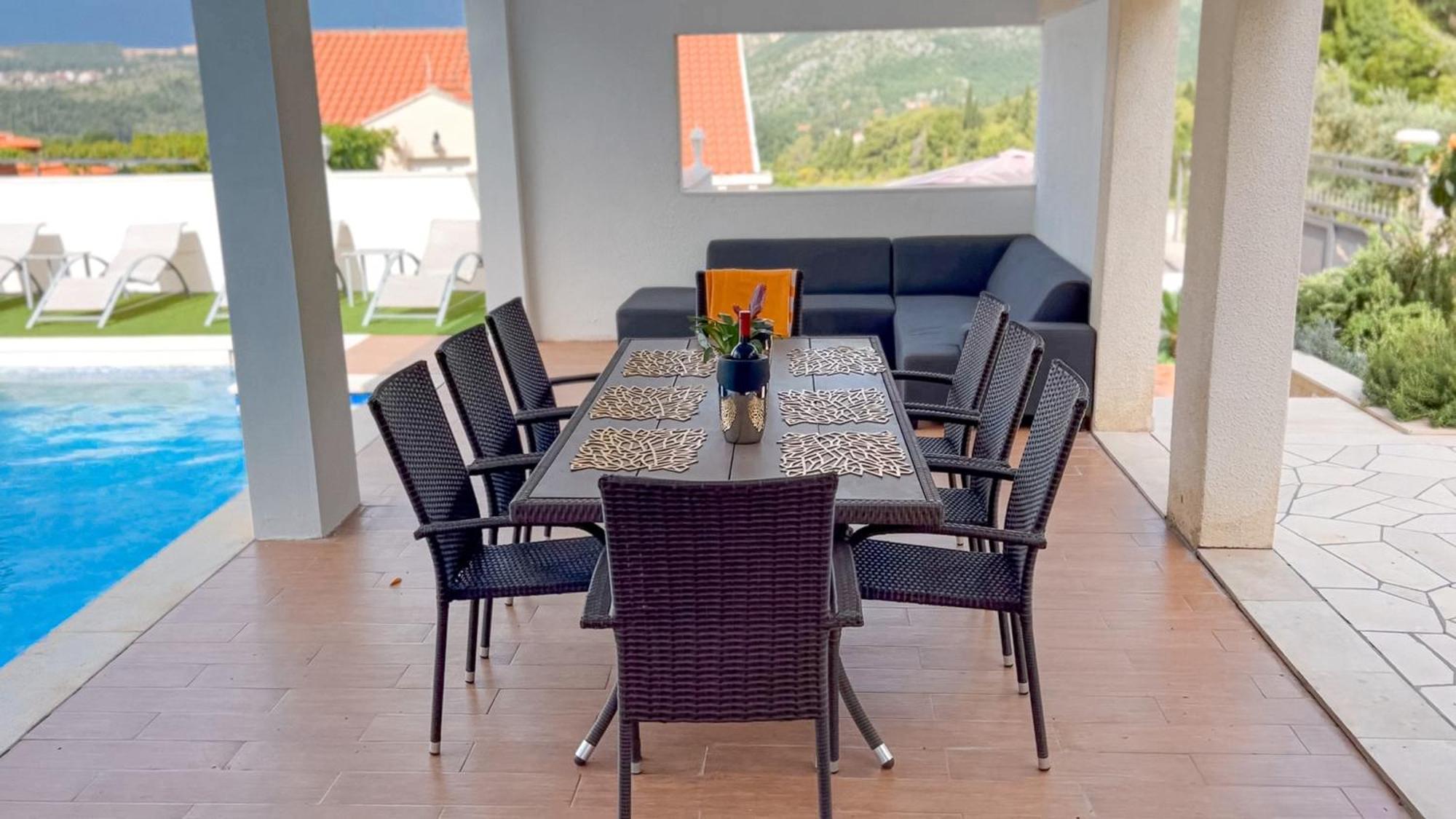 Villa Luciana Residence Mlini Ngoại thất bức ảnh