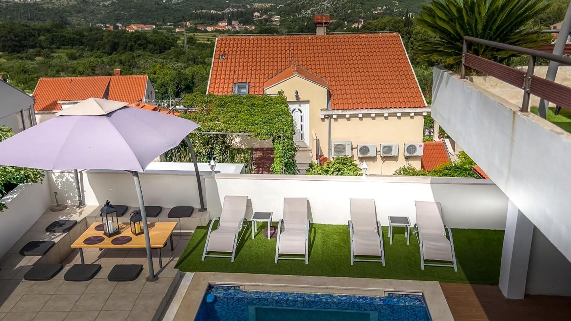 Villa Luciana Residence Mlini Ngoại thất bức ảnh